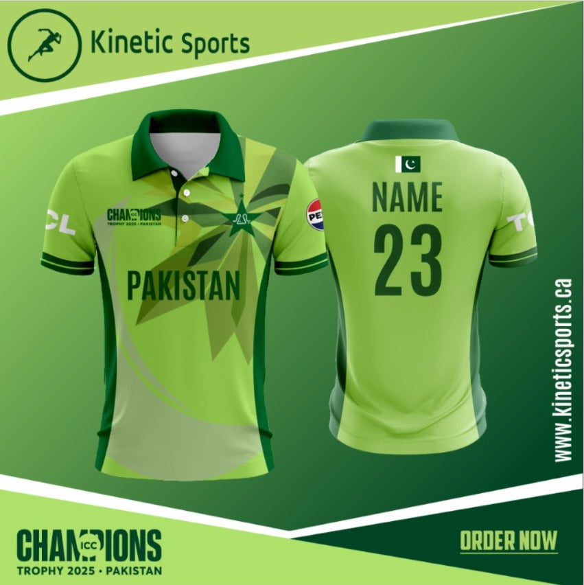 2025 Champions Trophy Fan Edition Jersey - Pakistan